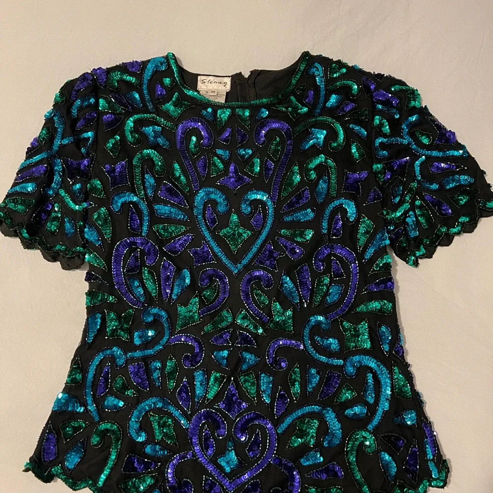 Sequined top - Picture 2 of 8
